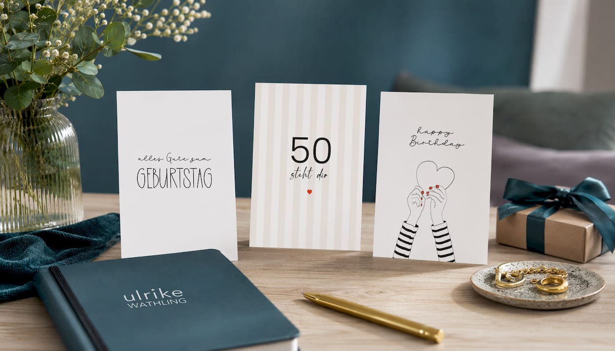 alles Gute Zum Geburtstag - Postkarte