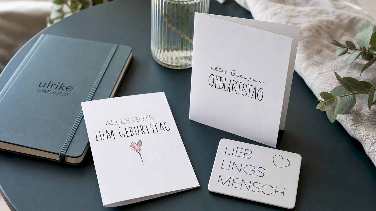 alles Gute Zum Geburtstag - Postkarte