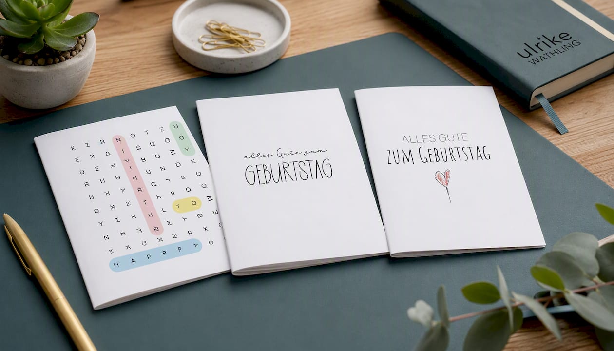 Geburtstagskarte - Postkarte