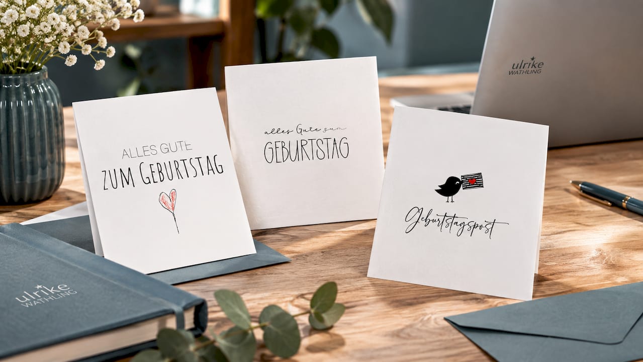 Alles Gute zum Geburtstag - Postkarte