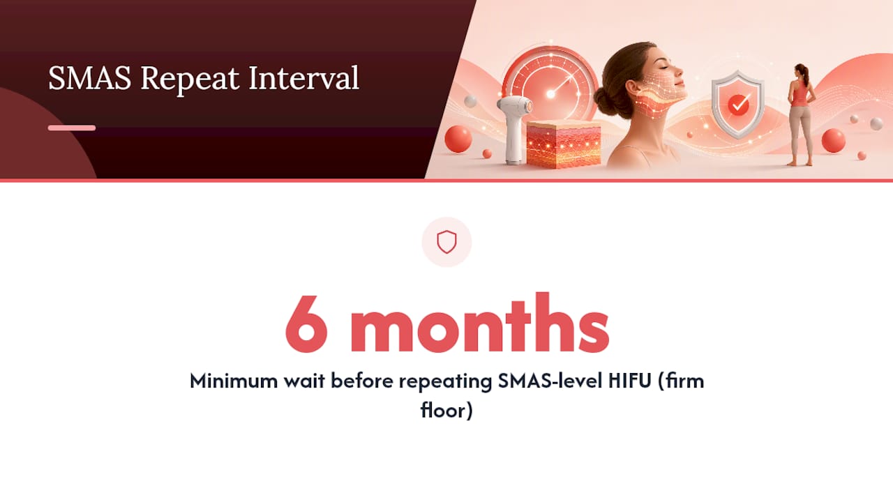 How Long Should You Wait Between HIFU Sessions Safely? — overview diagram