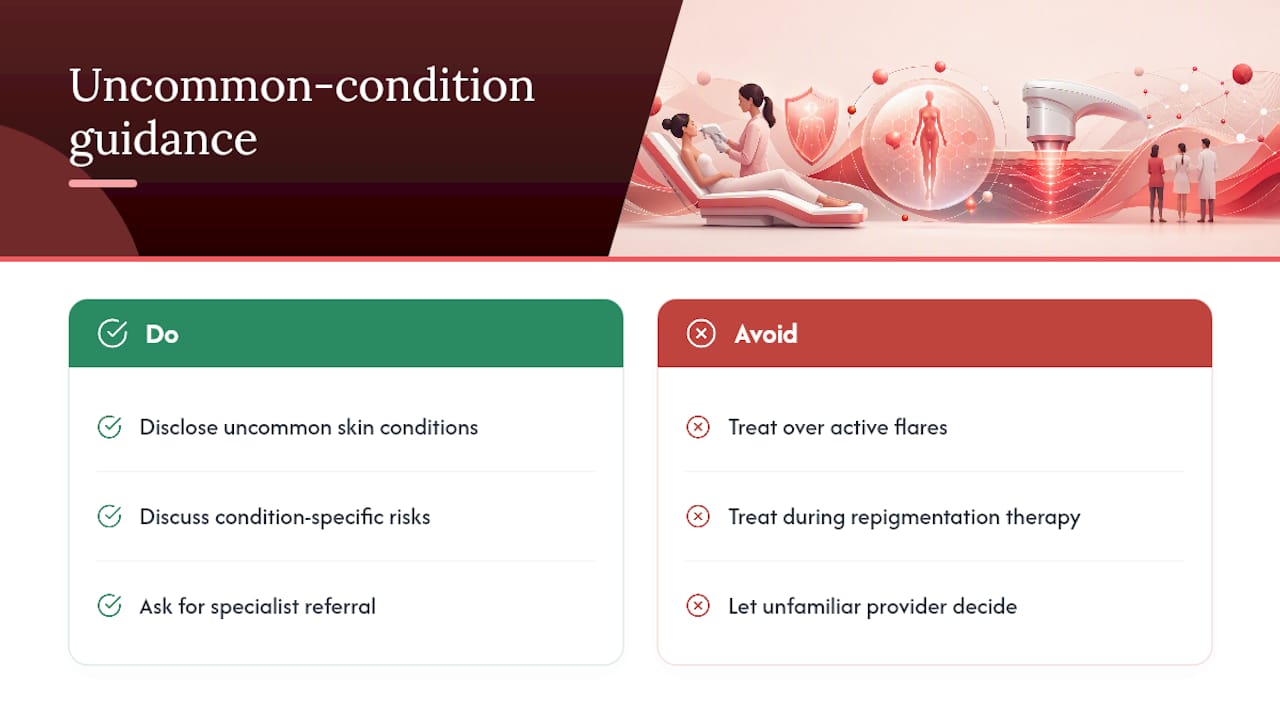 Uncommon Conditions the Standard Lists Don't Cover — overview diagram