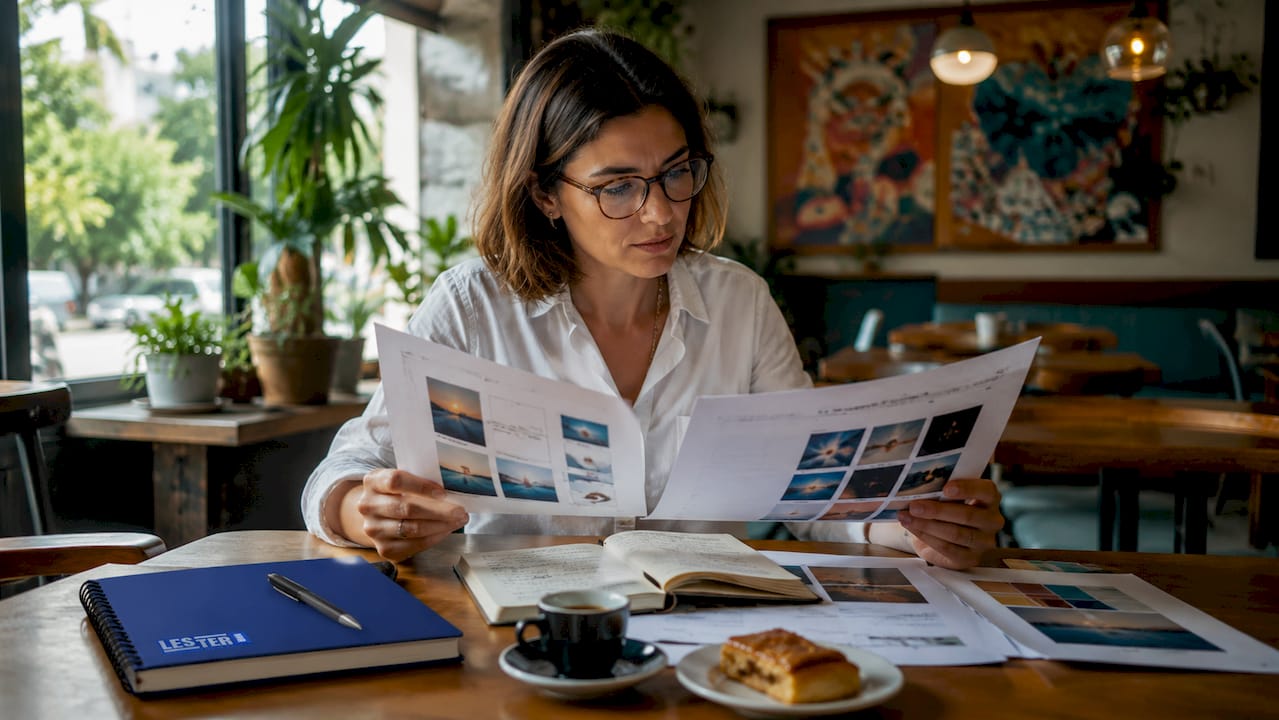 Optimizar imágenes para web. Profesional ajustando imágenes para mejorar el rendimiento de una página web
