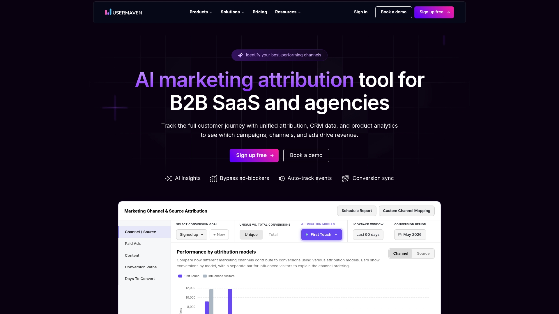 Alternativas a Website Traffic Analyzer.https://usermaven.com