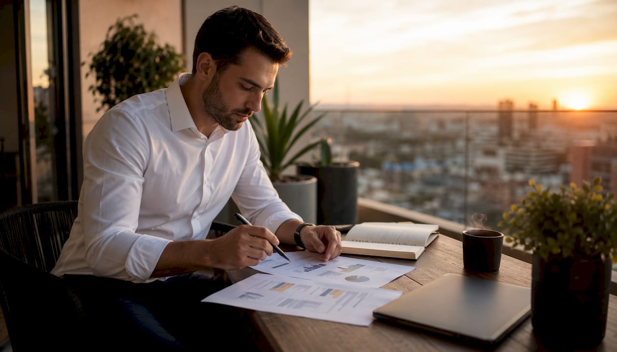 Profesional de marketing analizando diferentes modelos de atribución