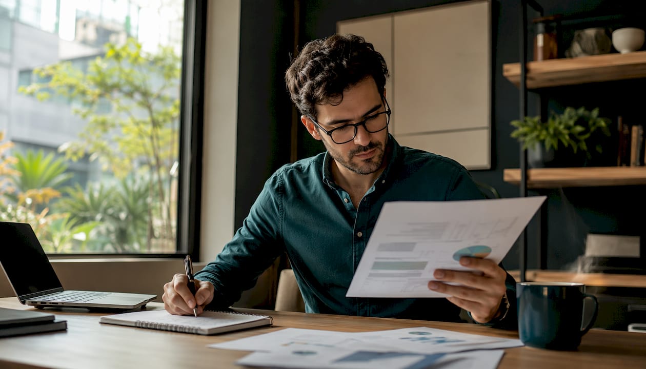 Profesional revisando alternativas a Google Analytics 4 y distintos informes de analítica web