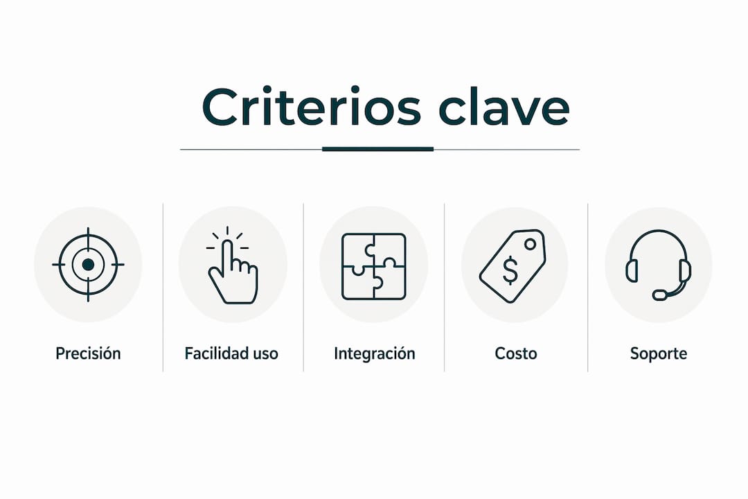 1784729662769 Infografia mostrando criterios clave para elegir herramienta de analitica Alternativas a Nitida para analítica y CRO digital LG DATAONE 1 Infografía con los aspectos fundamentales que debes tener en cuenta al elegir una herramienta de análisis de datos
