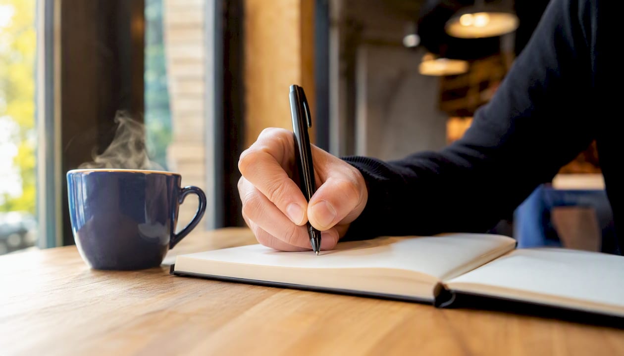 Tasa de conversión baja: causas, diagnóstico y cómo mejorarla Lestergrow Profesional preparando el copy de una página con una tasa de conversión baja