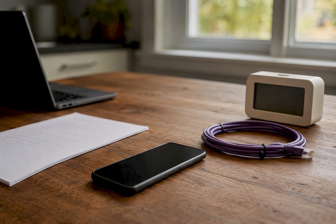 Disaster recovery pre-task planning with checklist and devices