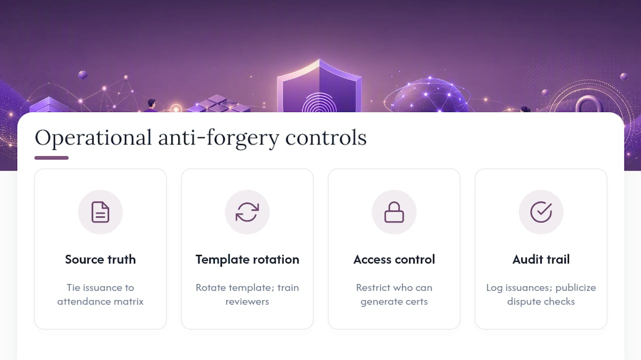 What Other Strategies Prevent Certificate Forgery? — overview diagram