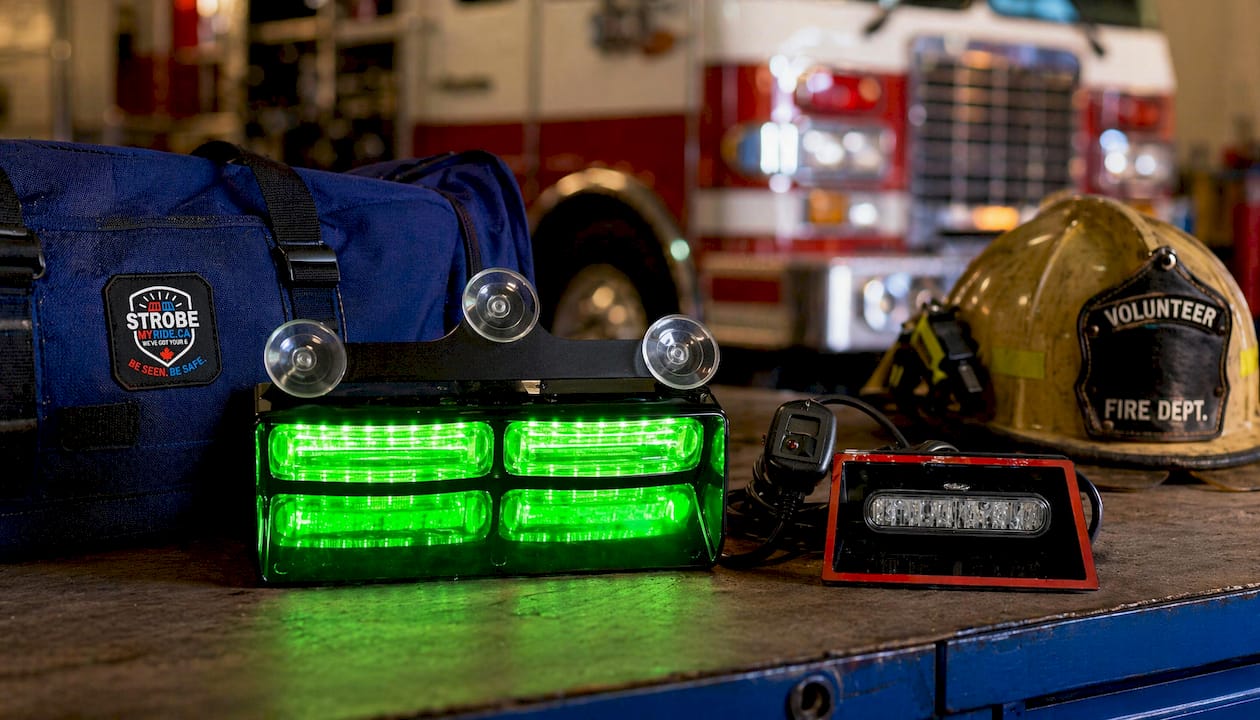 Fire Dash – Volunteer Fire Green Dash Warning Light