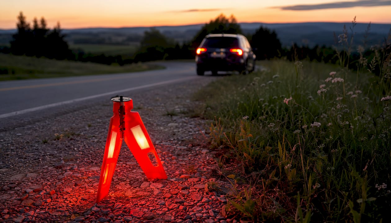 Activated Signal Flare 360 LED emergency light roadside