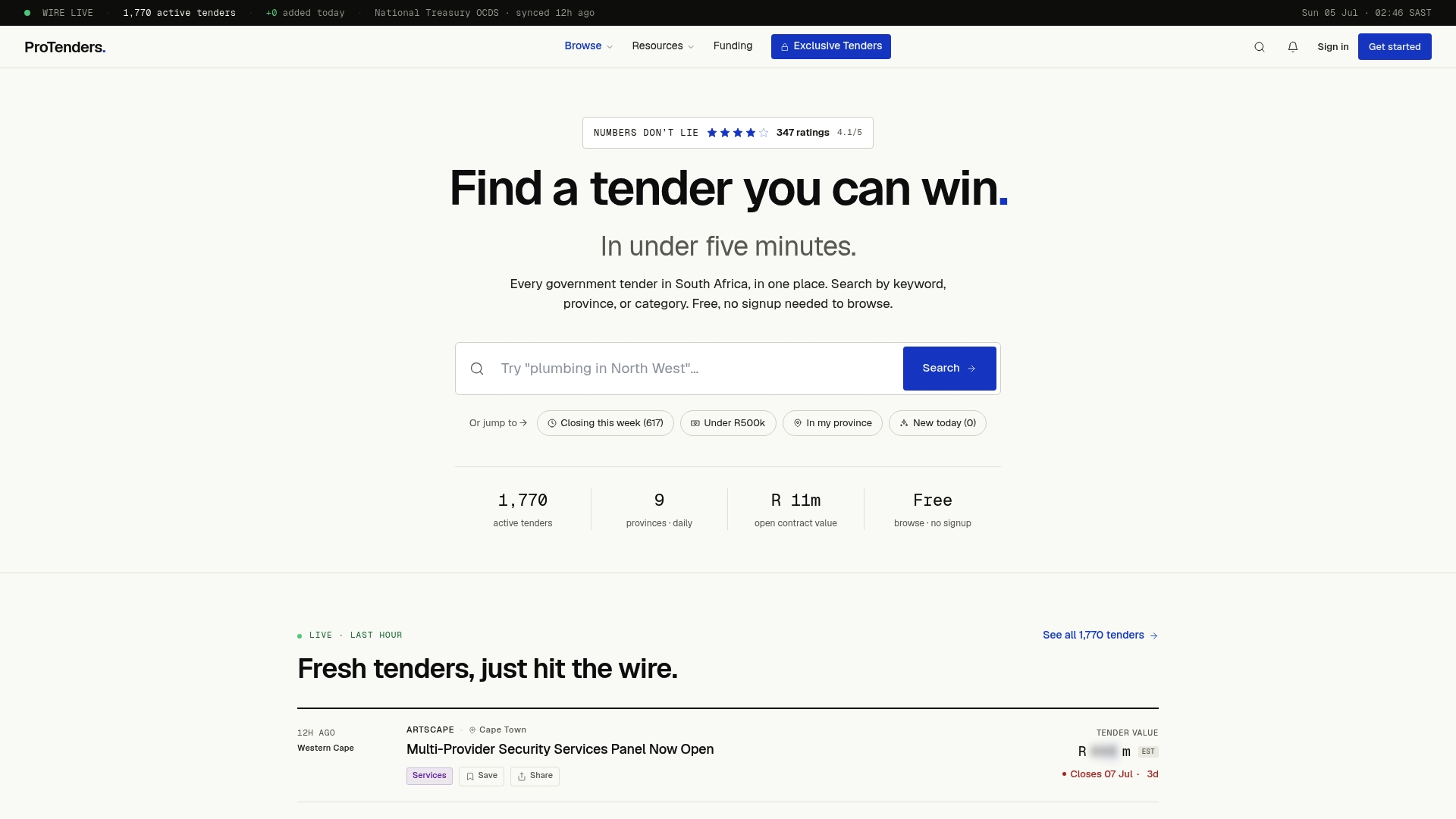 https://protenders.co.za