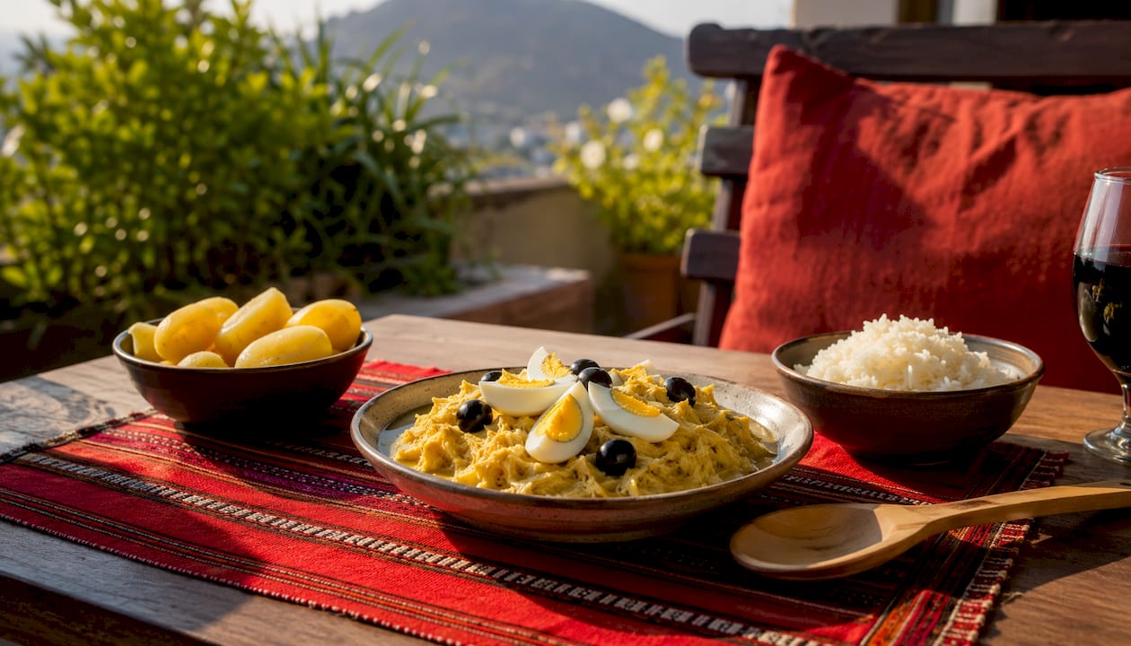 Aji de Gallina: Authentic Peruvian Chicken Stew Recipe