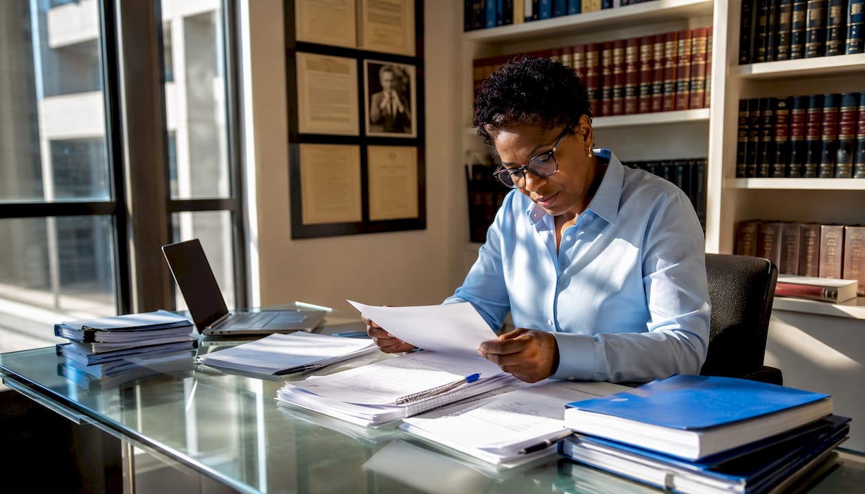 Legal scholar studying South African death penalty documents