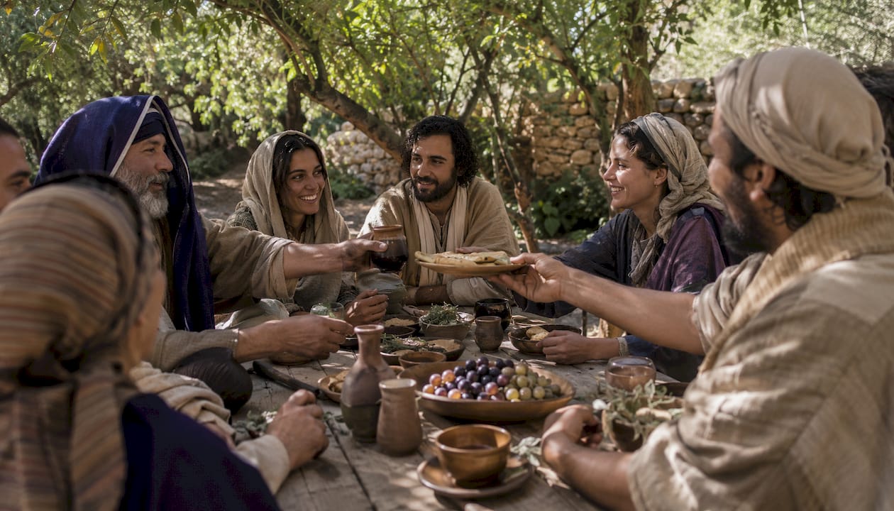 Il convivio fraterno che riuniva la prima comunità cristiana