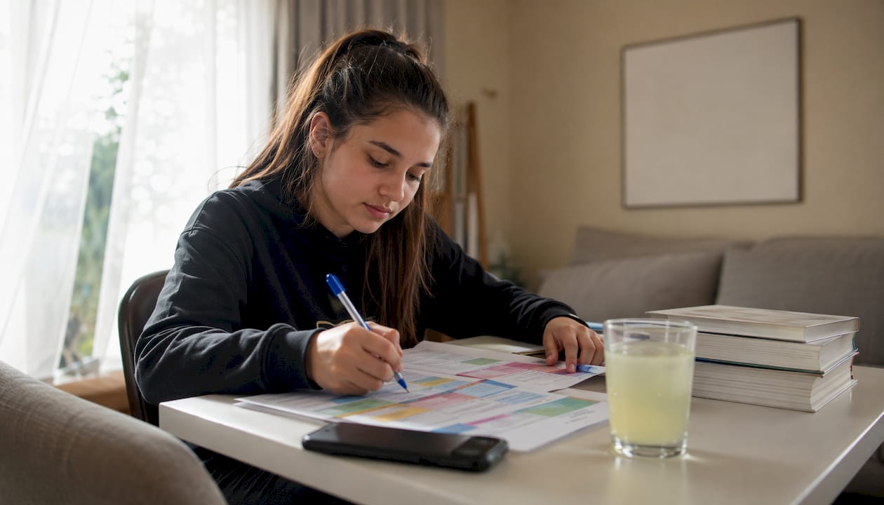 Matric study timetable for Grade 12: printable templates