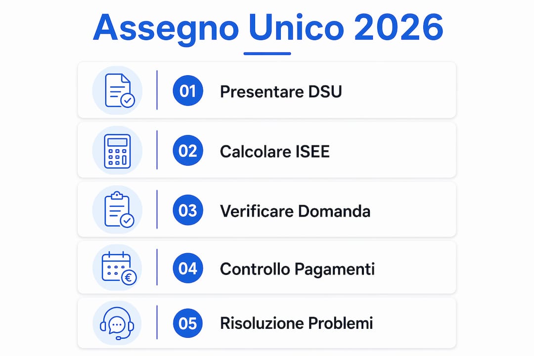 Guida illustrata: tutti i passaggi per richiedere l’assegno unico 2026