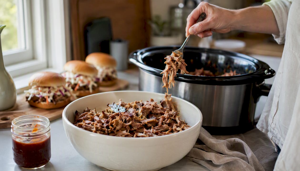 Easy Slow Cooker Pulled Pork for Family Meals
