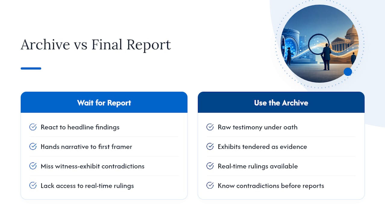 Why the archive is the most underused accountability tool in South Africa right now — overview diagram