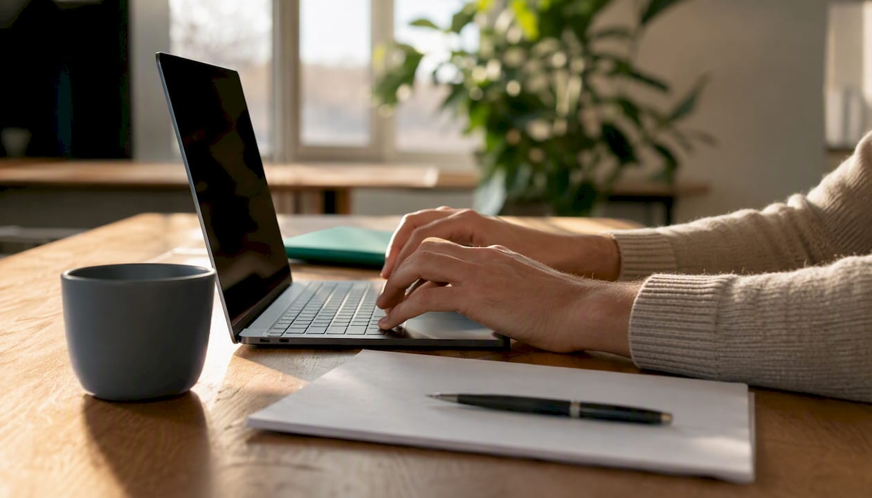 Mehrere Hände zeigen auf einen ausgedruckten Excel-Tabelle, auf der Korrekturen vorgenommen wurden.