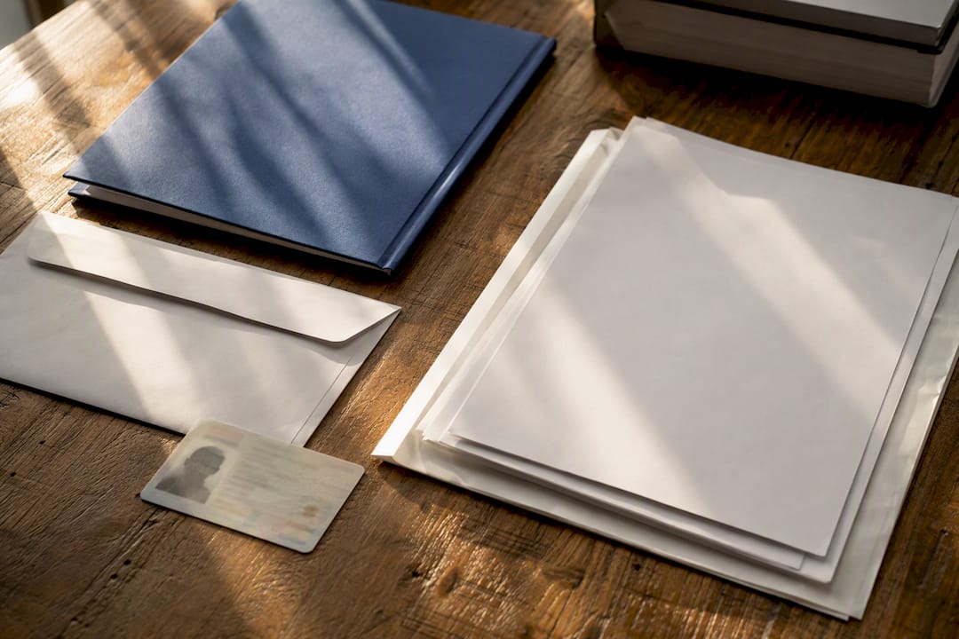 Certified supporting tender documents