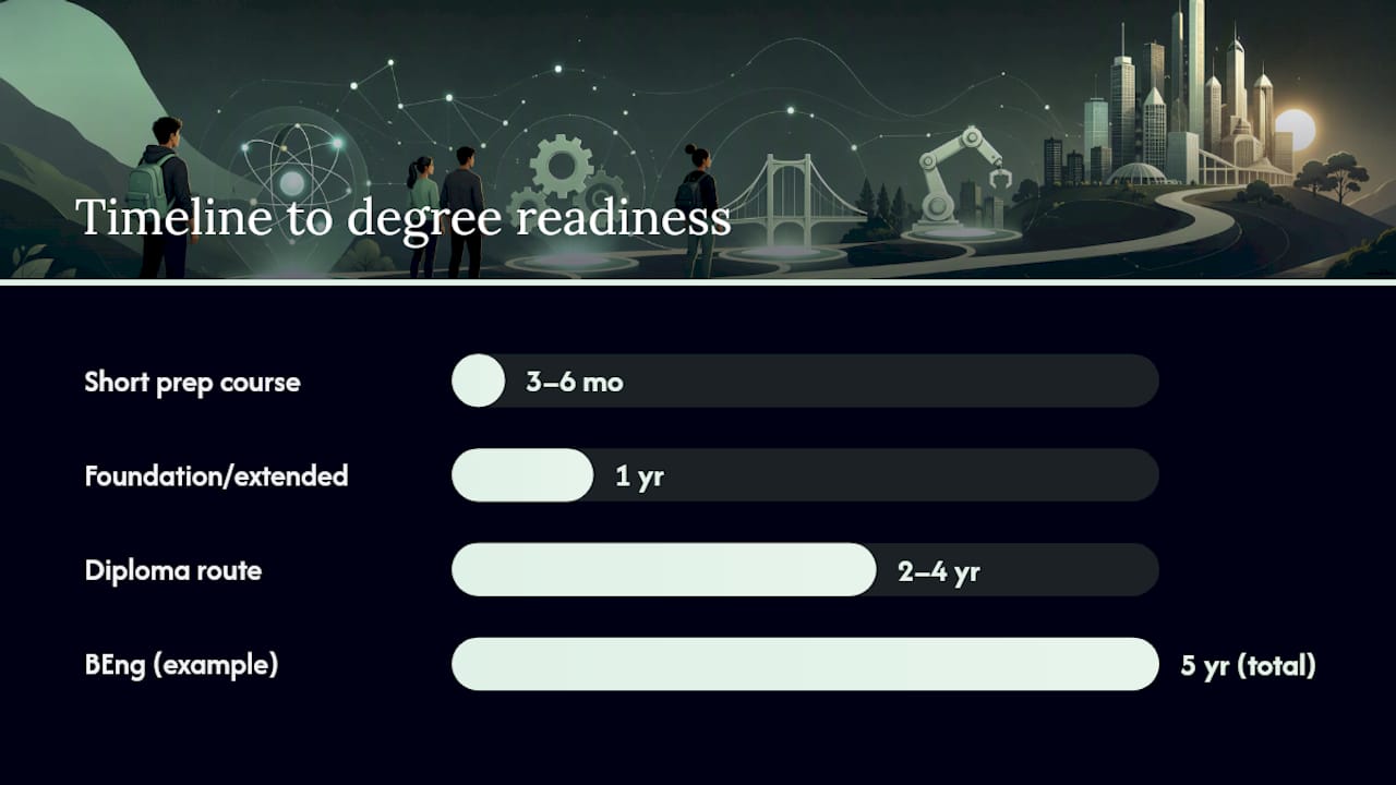 Timeline of engineering preparation routes
