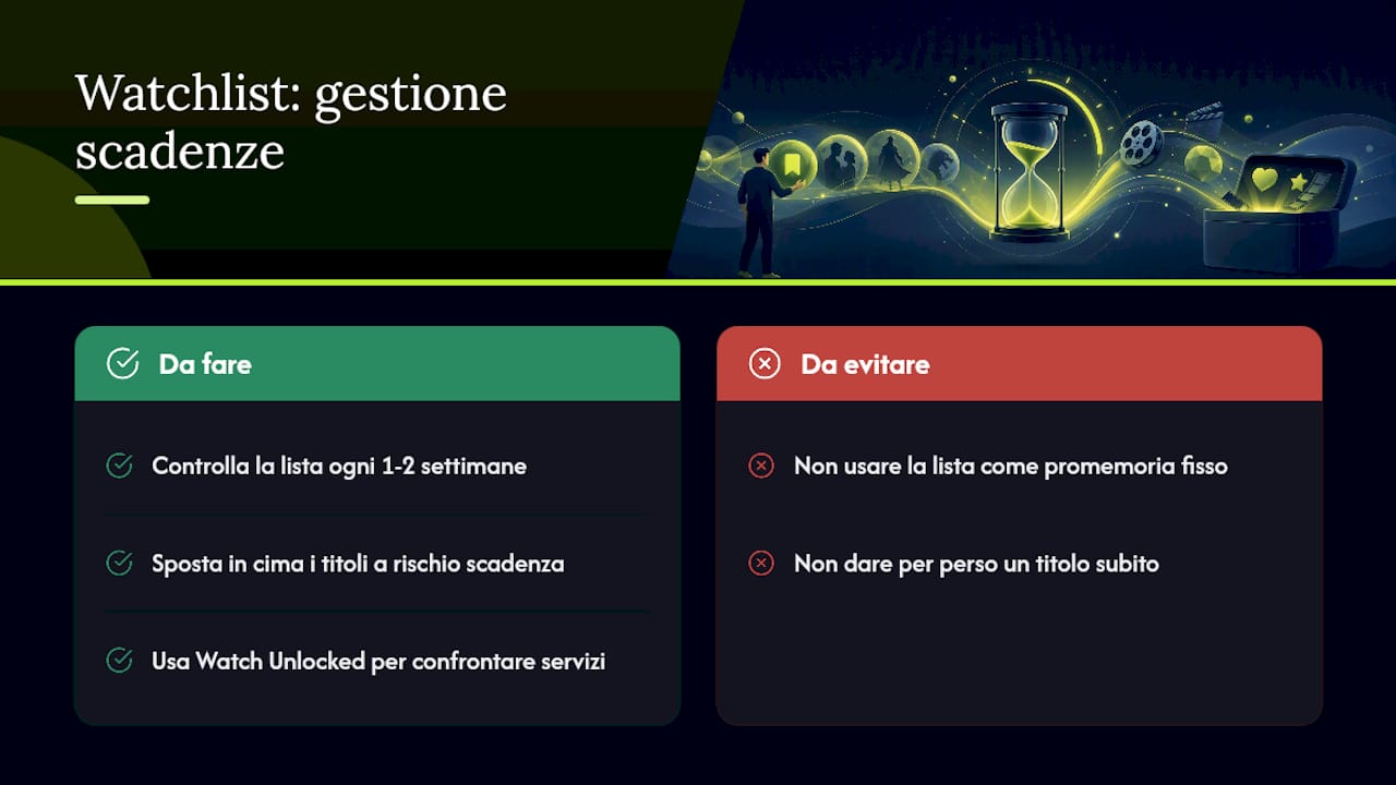 Cosa succede alla tua watchlist quando un titolo scade — overview diagram
