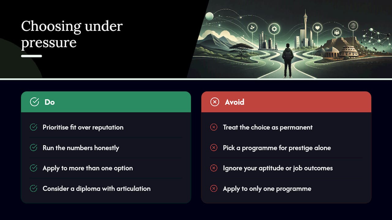 Choosing under pressure: a short editorial note — overview diagram