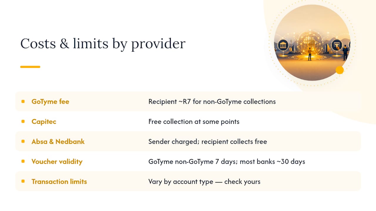 What will it actually cost, and how much can you send? — overview diagram