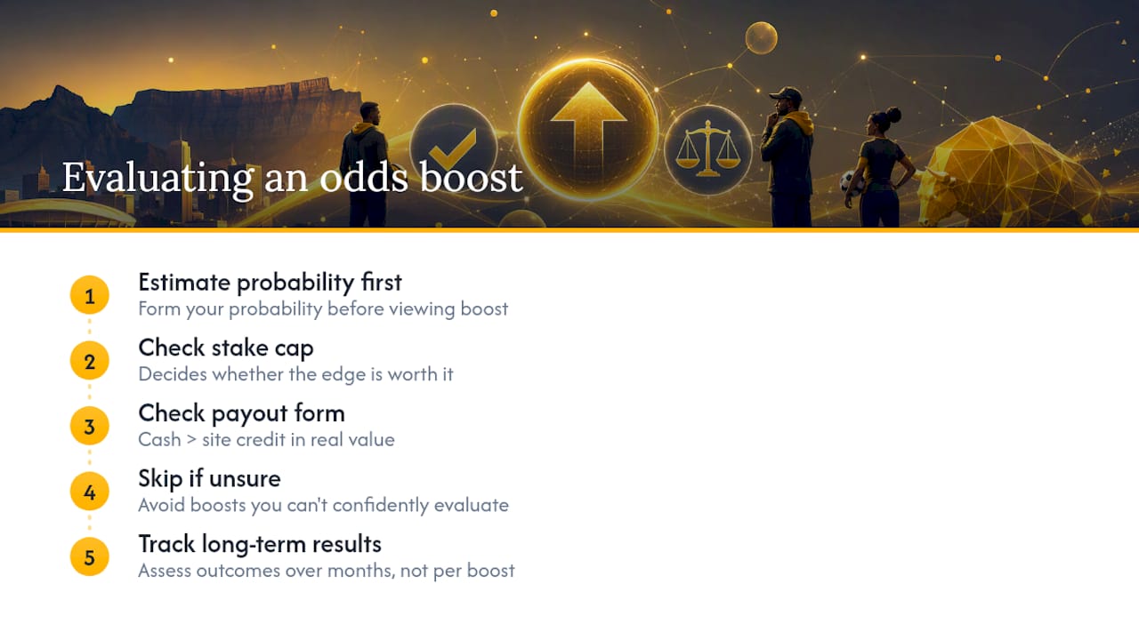 Why Most Bettors Judge Boosts Backwards — overview diagram