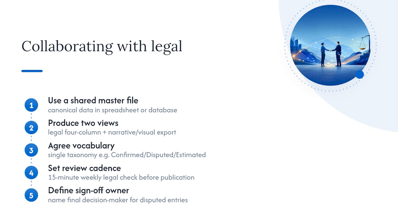 How do you collaborate with legal teams without slowing everyone down? — overview diagram