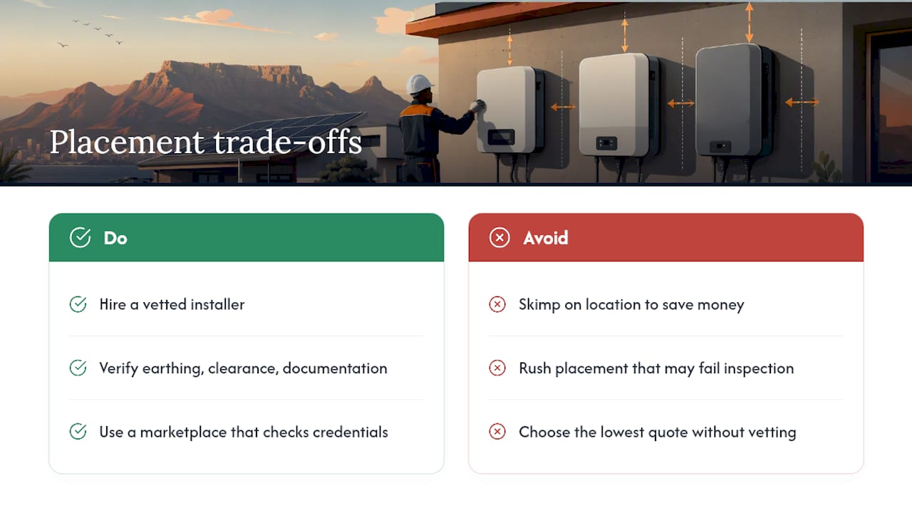 Why placement decisions shouldn't chase the lowest quote — overview diagram