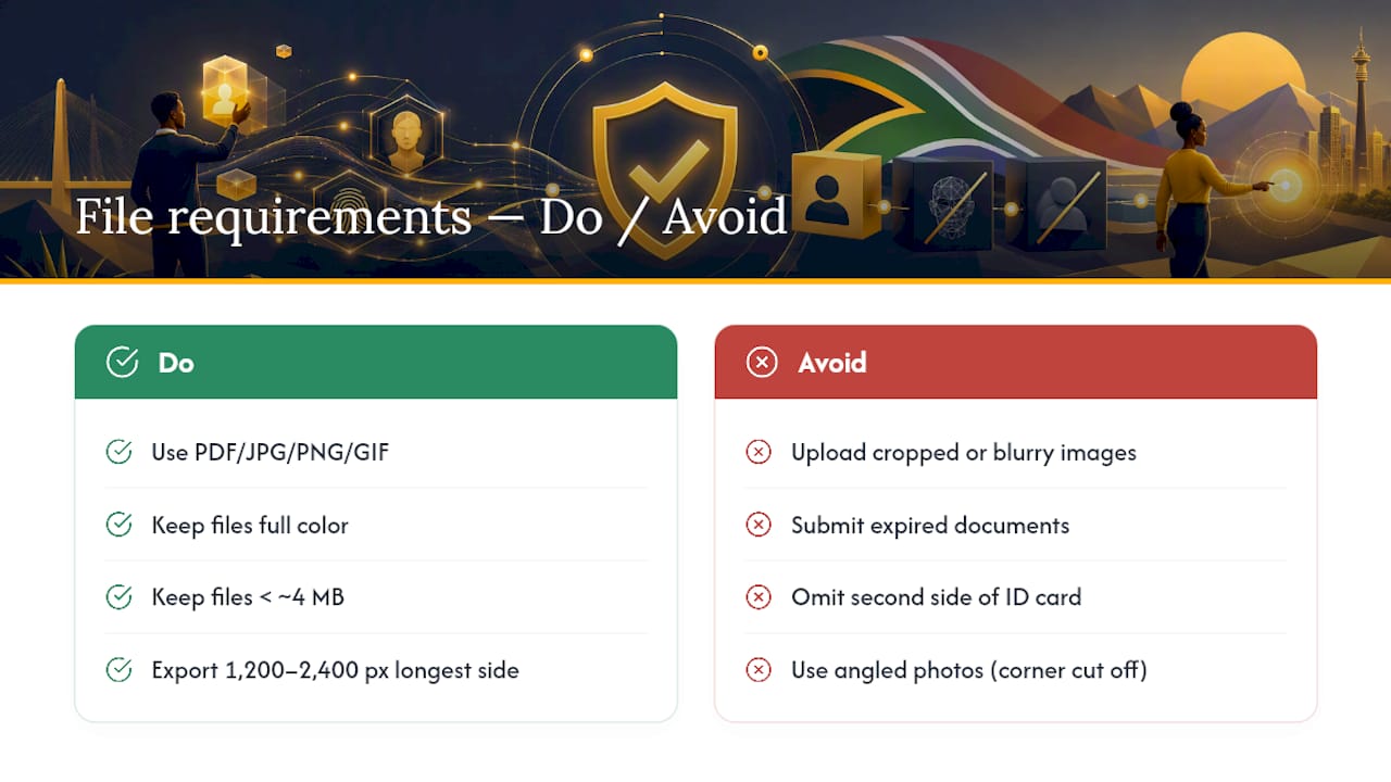 FICA file requirements and rejection causes
