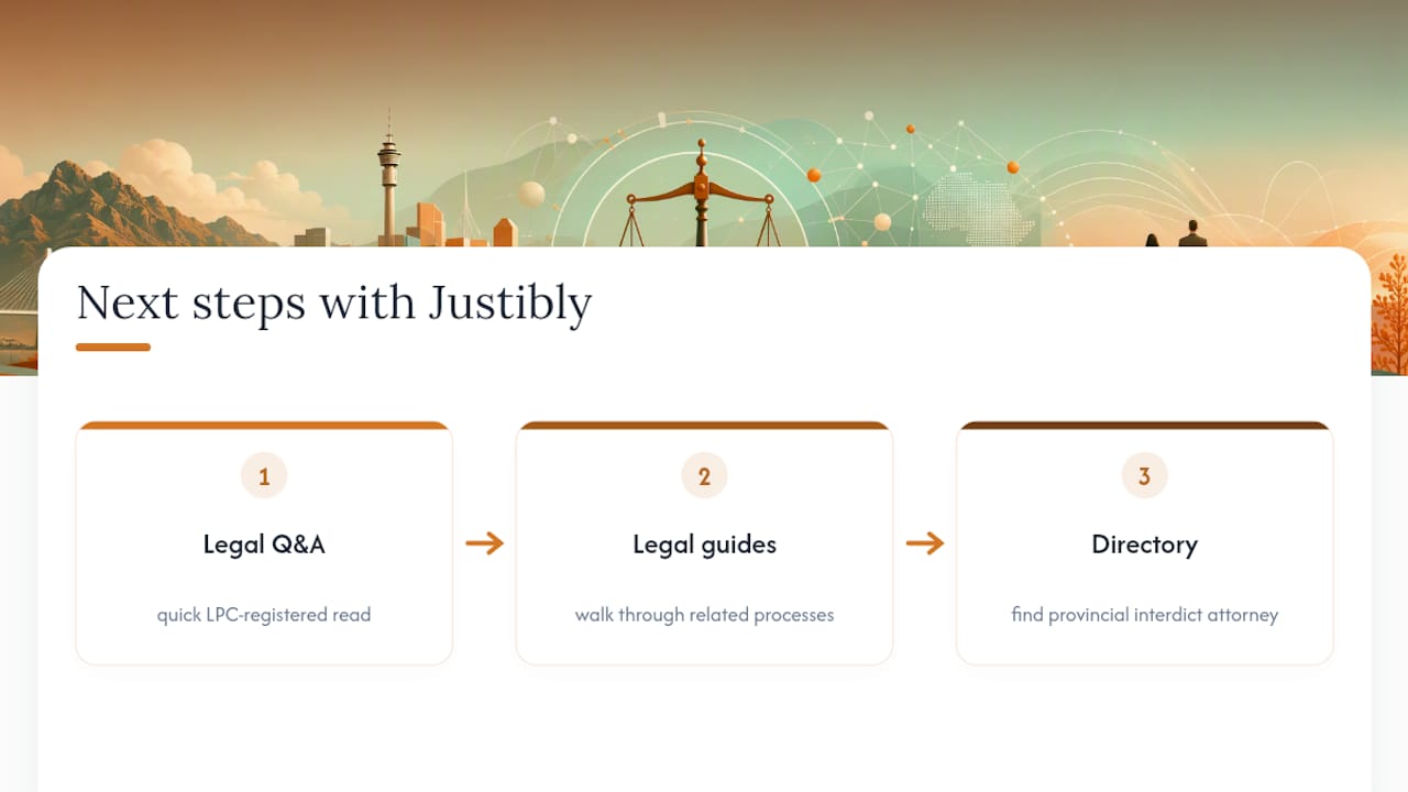 How Justibly and this guide fit into your next step — overview diagram