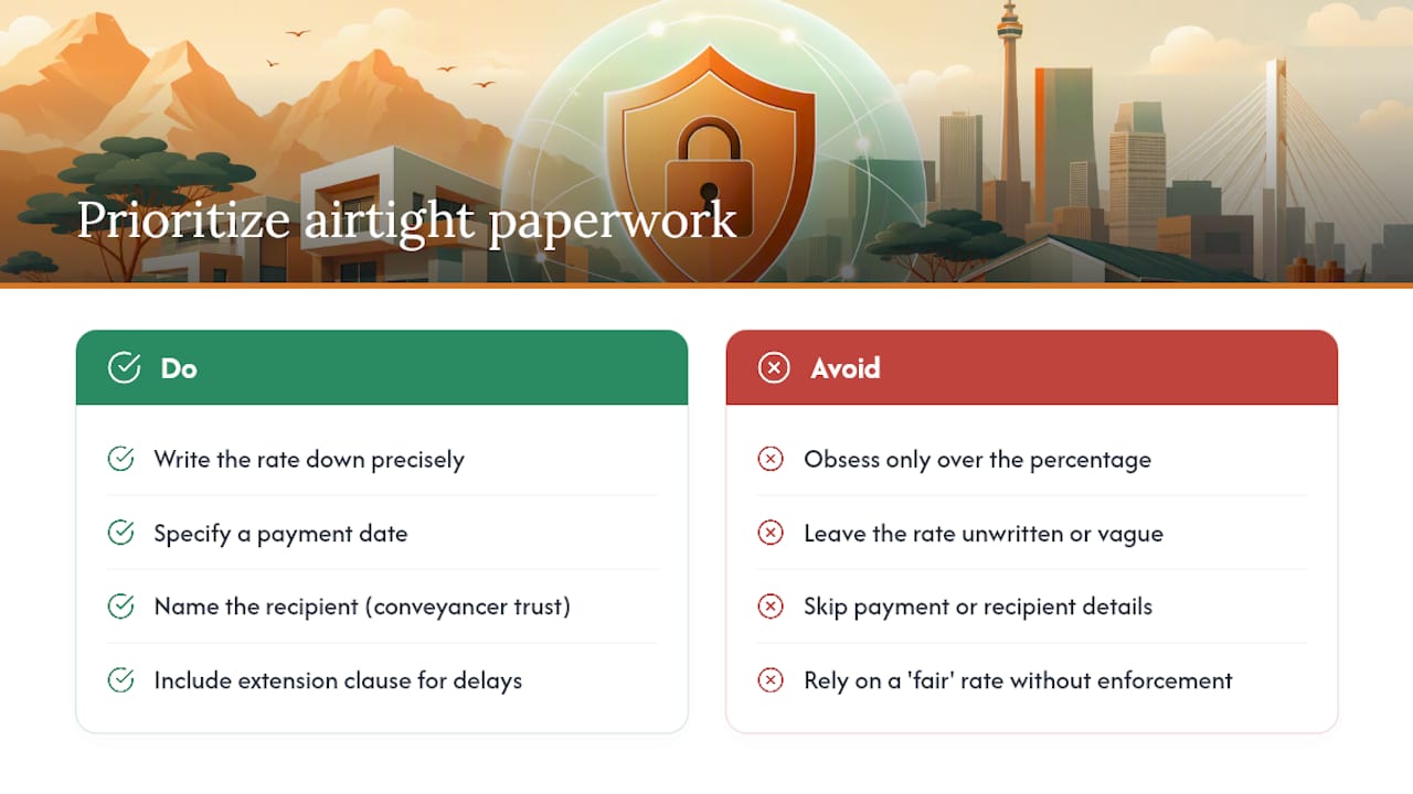 Why the paperwork matters more than the percentage — overview diagram