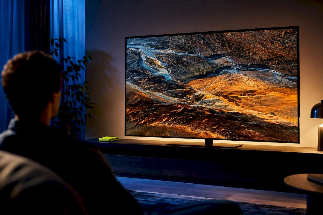 Streaming in 4K su TV nella sala cinema