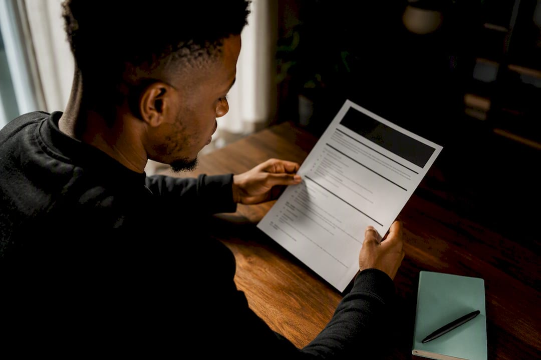 One Page Bursary CV Format and 3 Month Doc Rules for South Africa