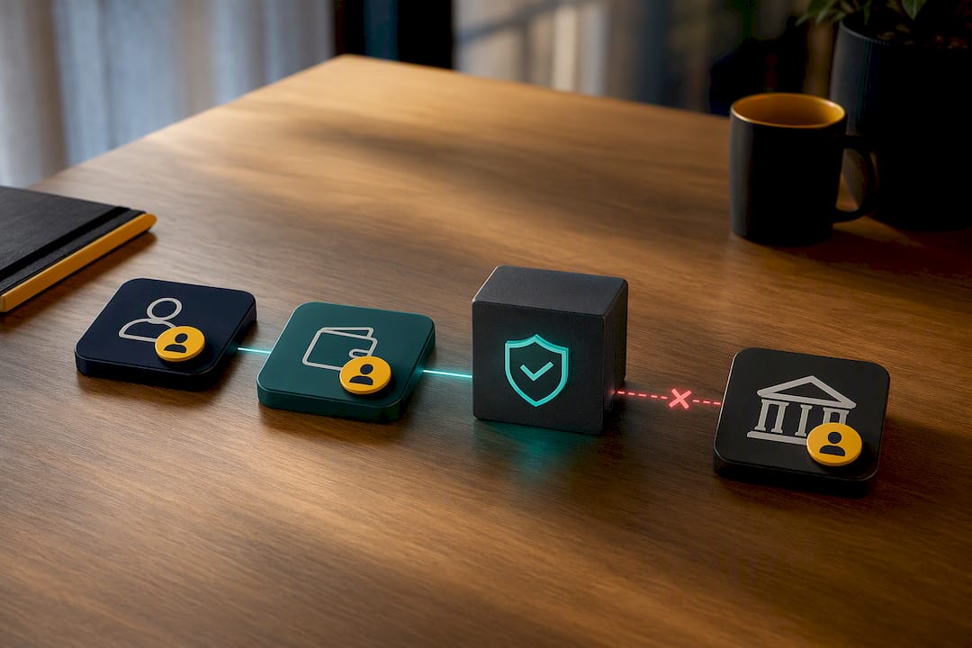 Linked sportsbook eWallet and bank identities