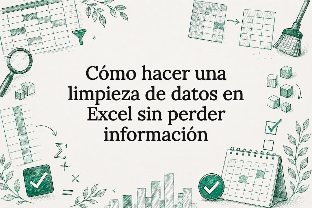 Tarjeta ilustrativa sobre depuración de datos