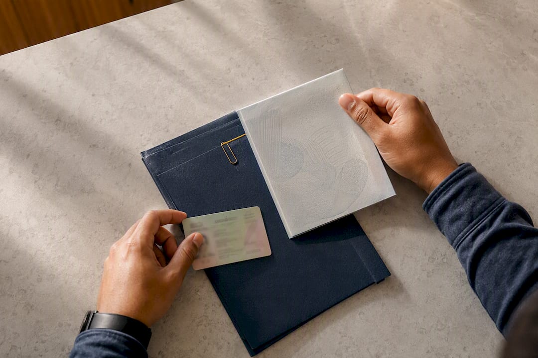 Identity documents prepared for FICA verification