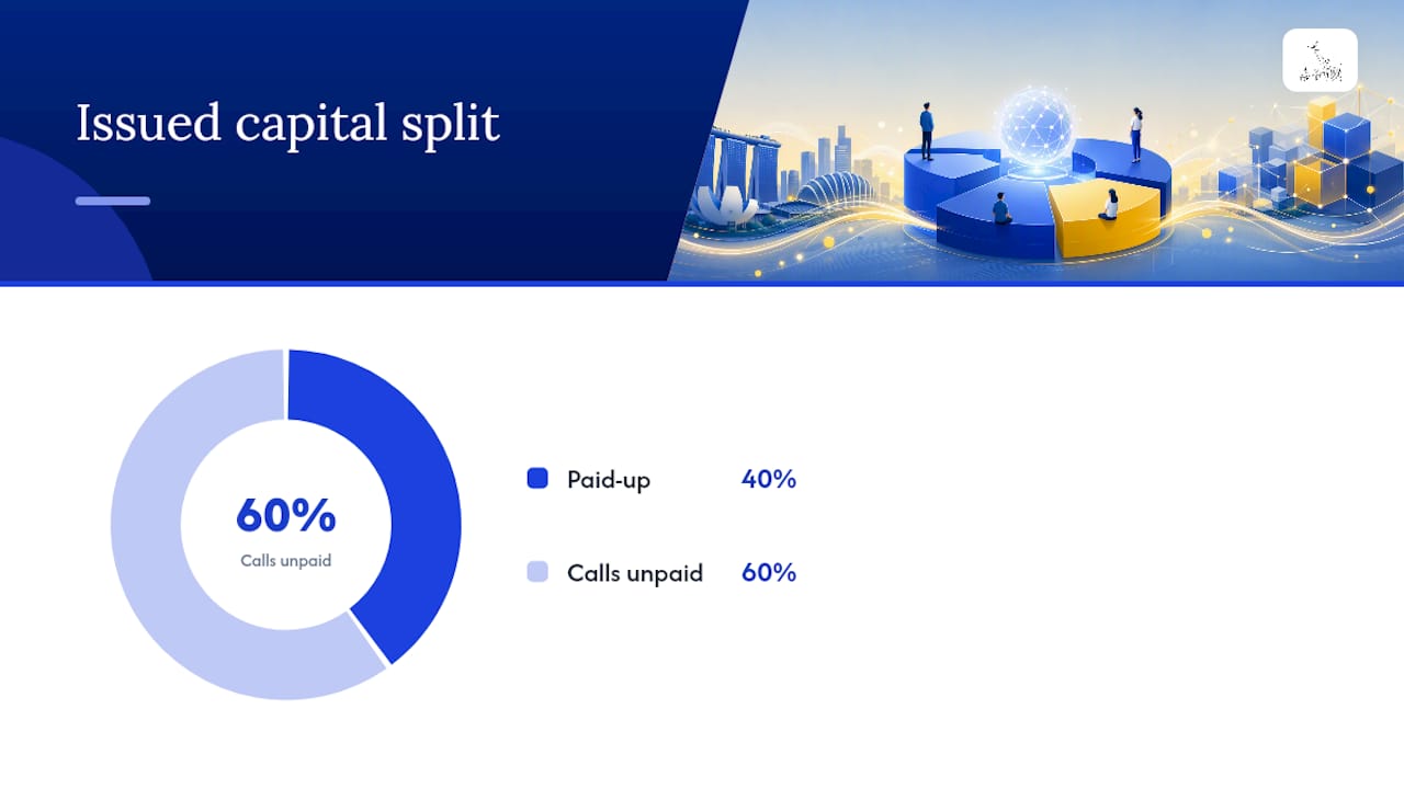 Comparison of Singapore share capital concepts