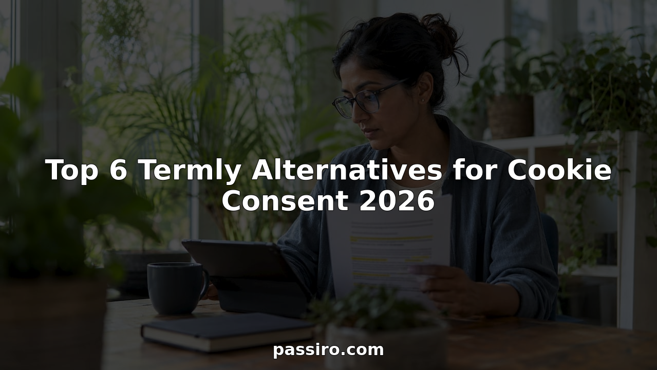 Top 6 Termly Alternatives for Cookie Consent 2026