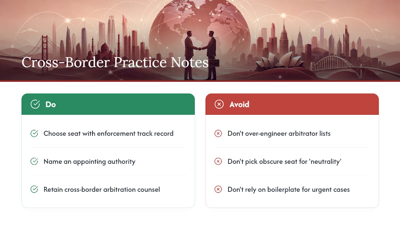 Practical Notes From Cross-Border Practice — overview diagram