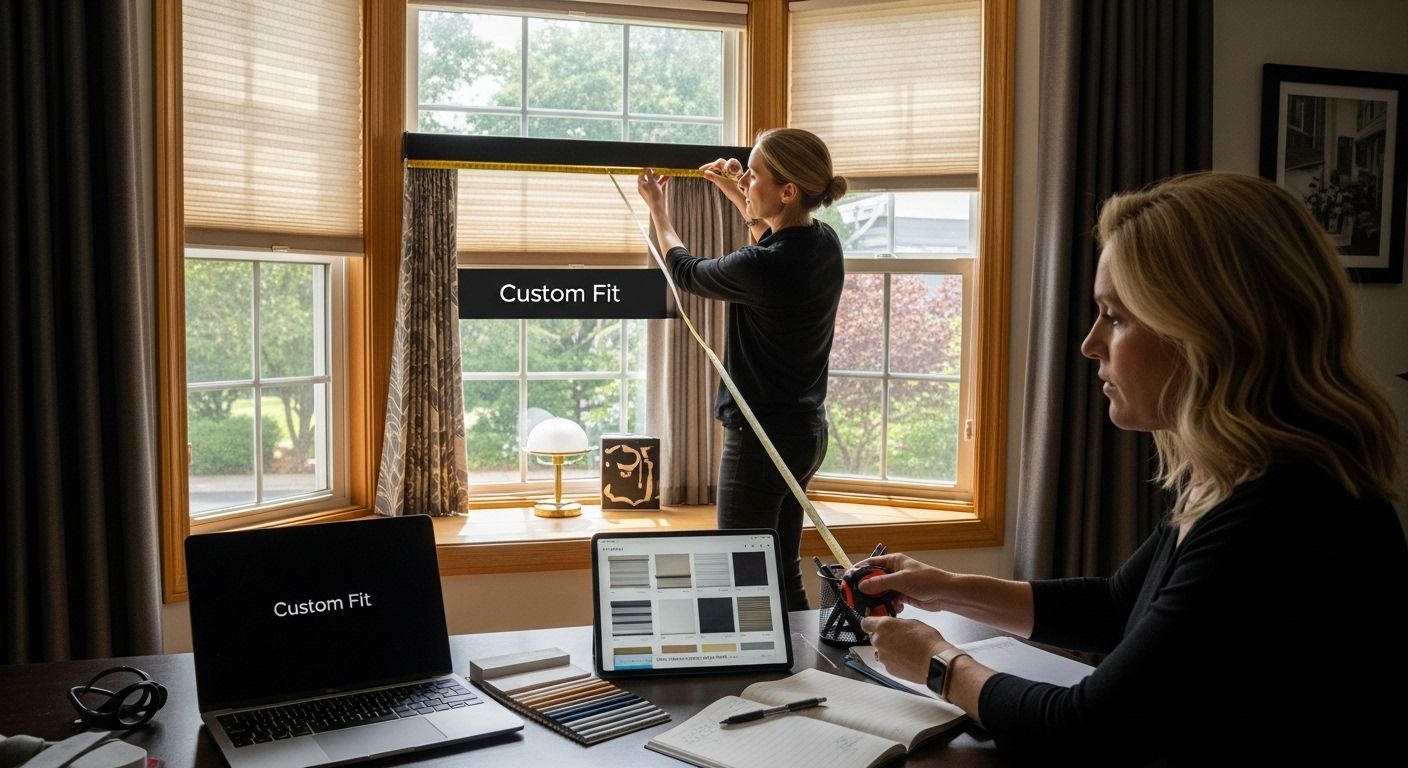 custom bay window measuring