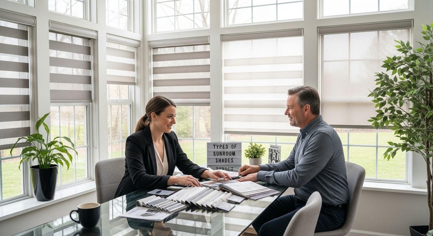 sunroom shades consultation