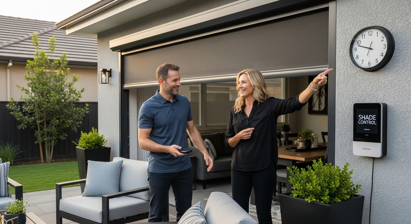 patio shade operation image