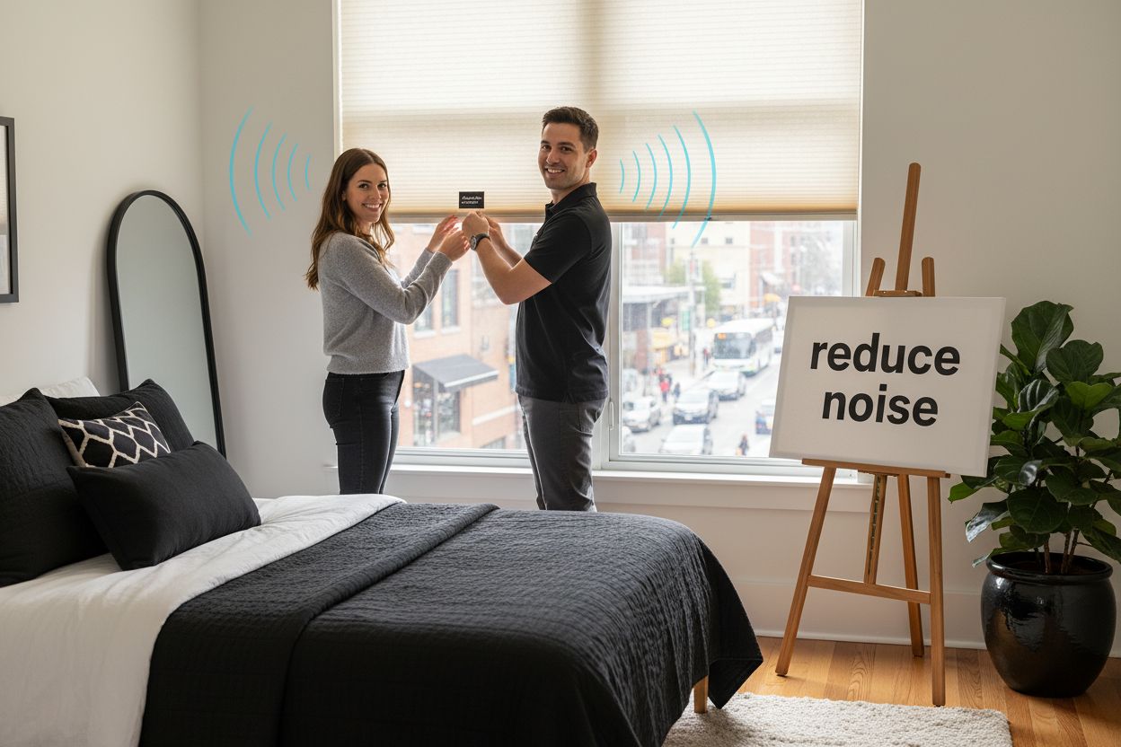 window treatments noise reduction