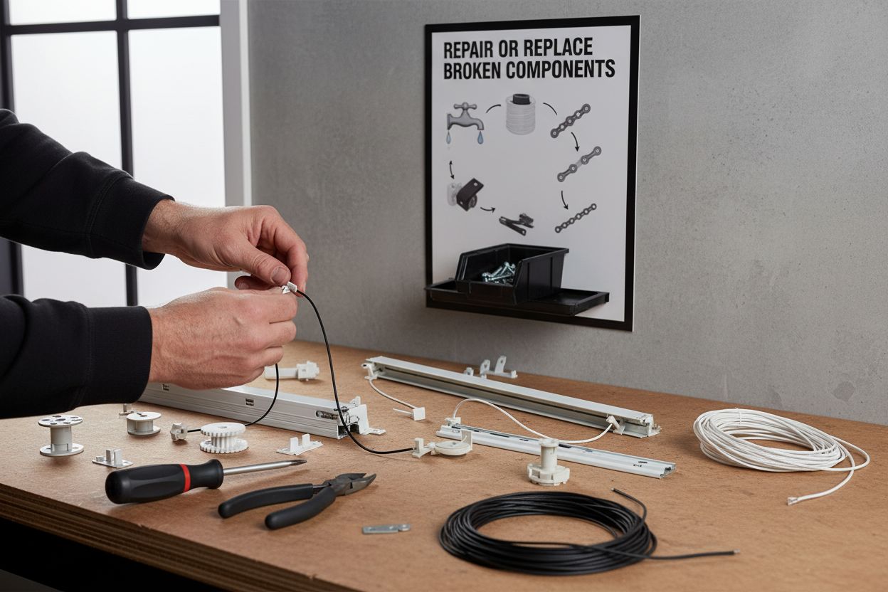 repair broken blind components image