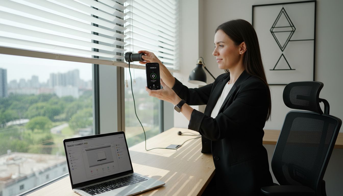 smart shade installation
